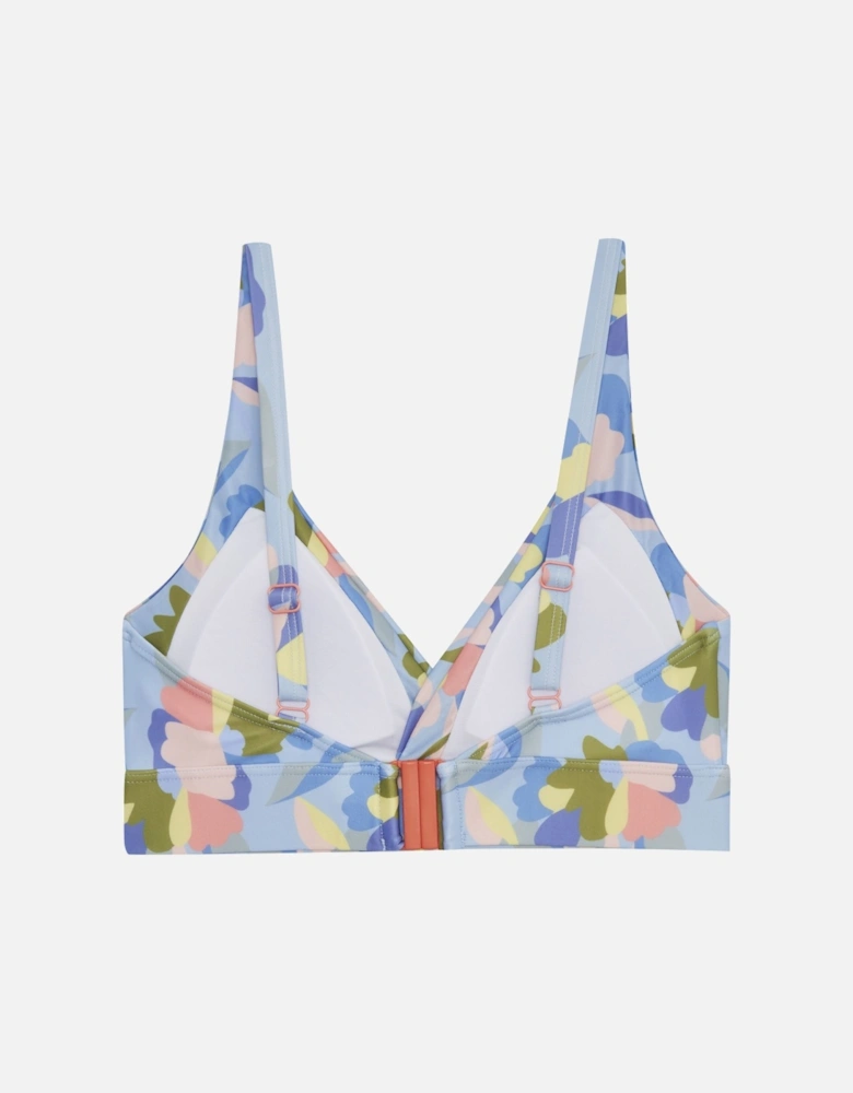Womens/Ladies Paloma Abstract Floral Bikini Top