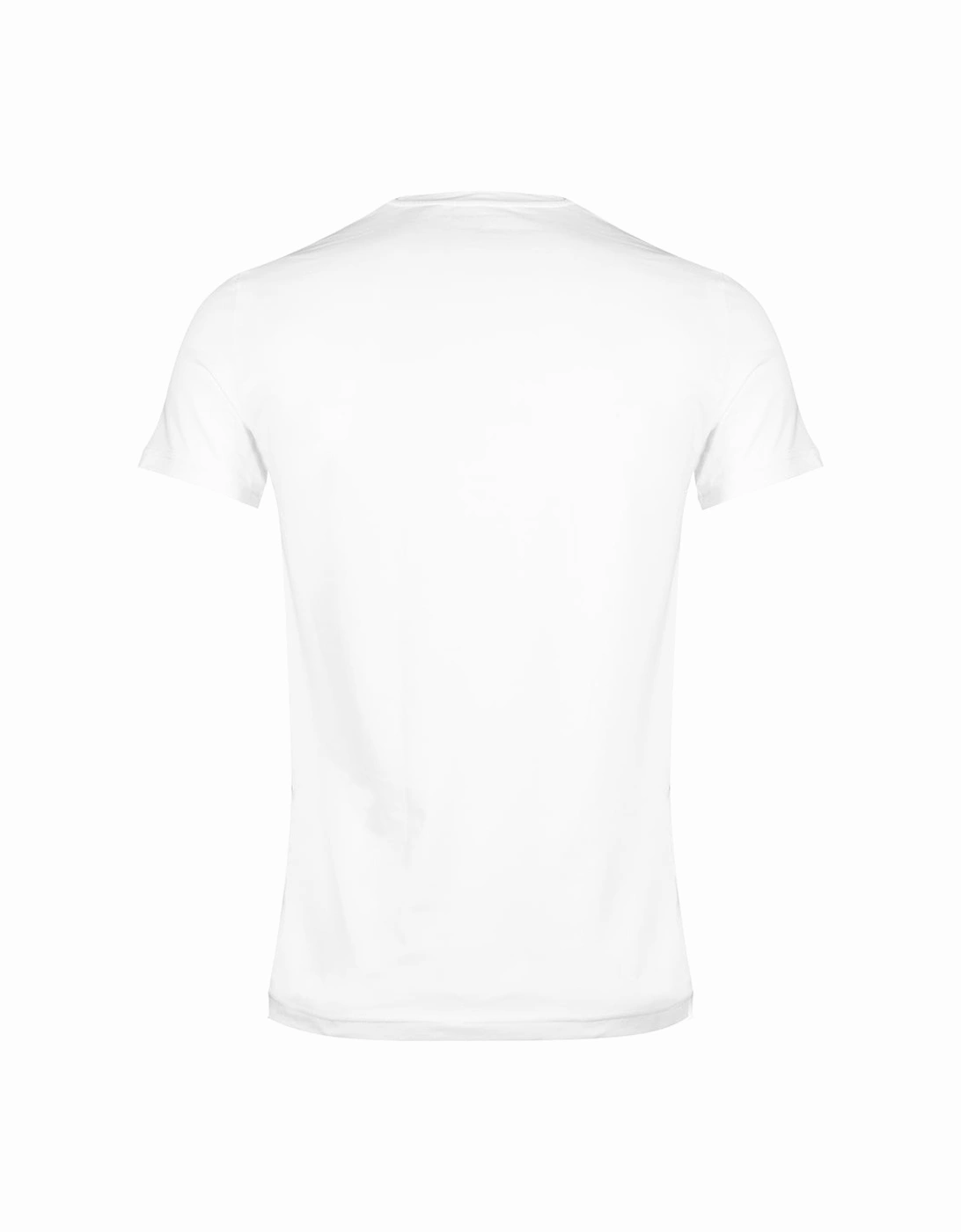 2-Pack Monogram T-Shirts, Grey/White