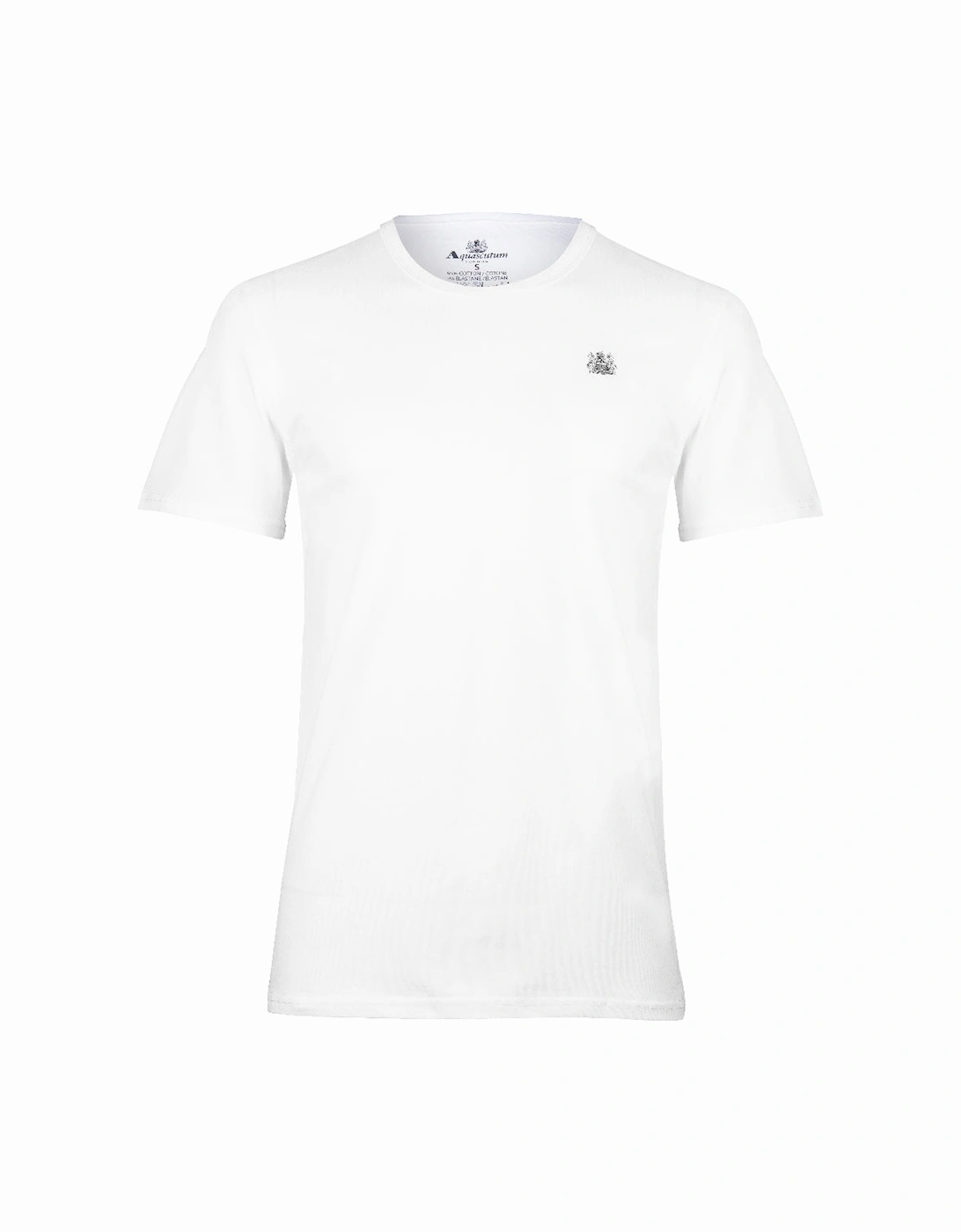 Heritage Logo Cotton Stretch T-Shirt, Optical White, 3 of 2