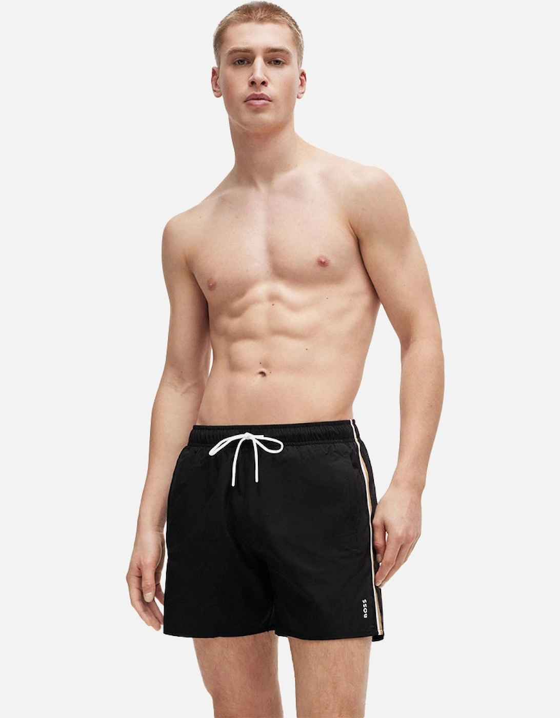 Iconic Swim Shorts, Black