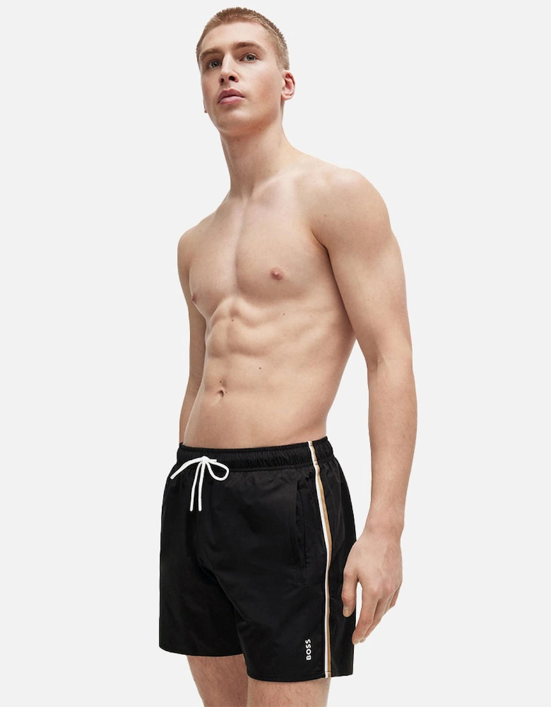 Iconic Swim Shorts, Black