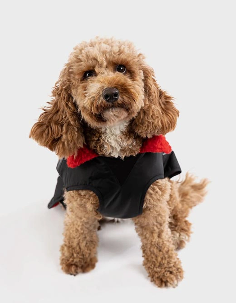 Dog Coat Black/Red