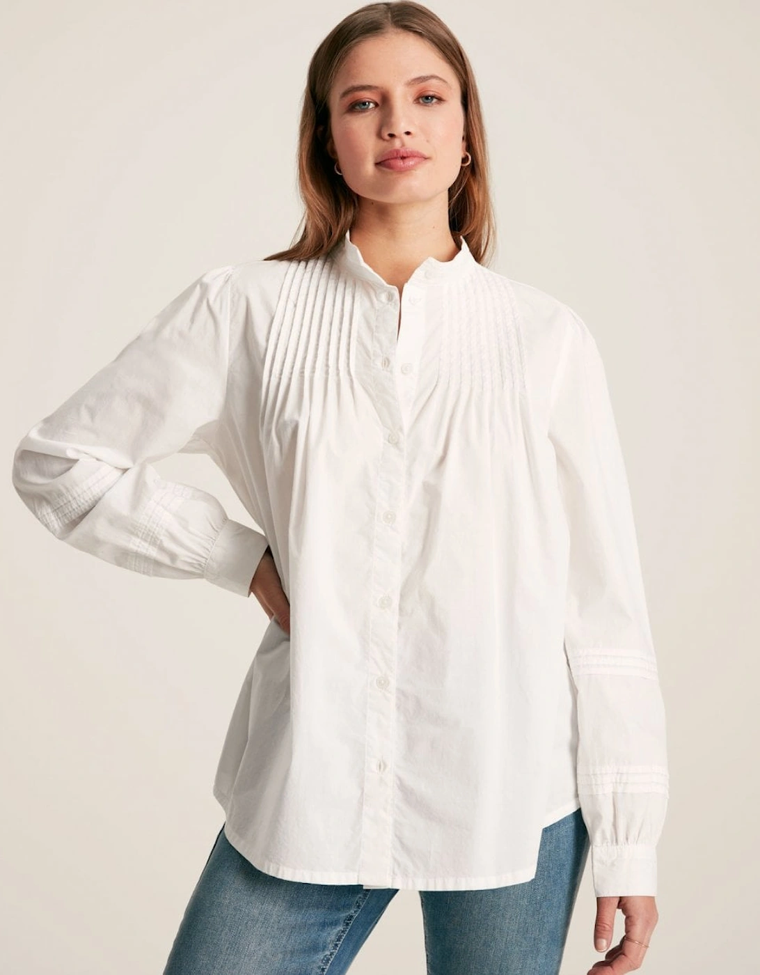 Arabella Womens Pleated Blouse 224219