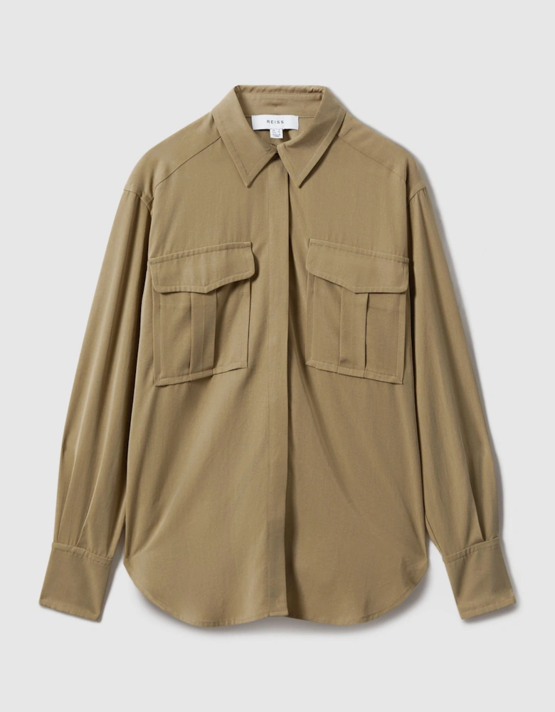 Lyocell Button Through Shirt