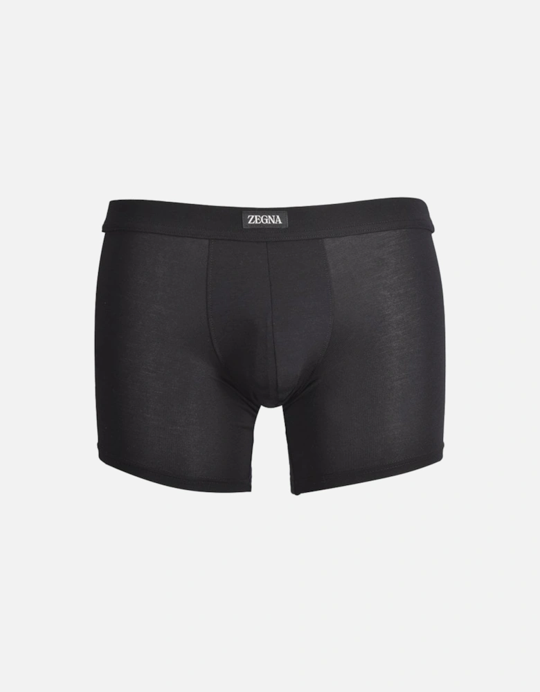 Stretch Modal Boxer Brief, Black