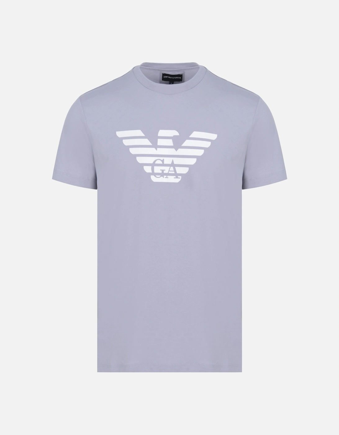 Eagle Branded Cotton T-shirt Purple, 5 of 4