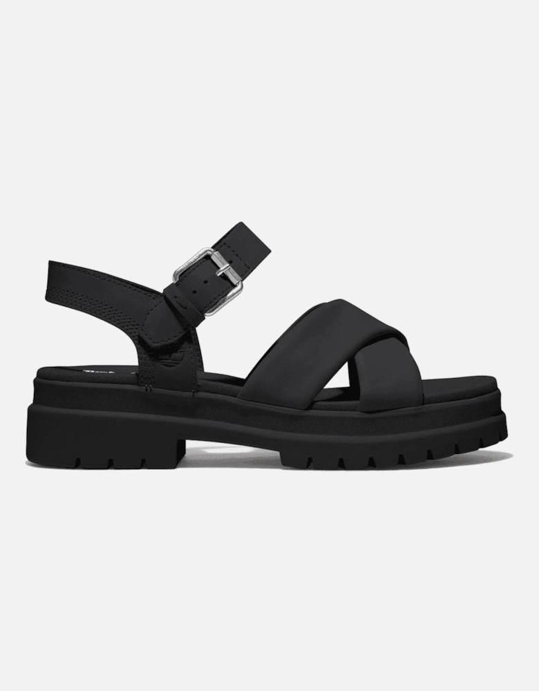 London Vibe Womens Cross Strap Sandals