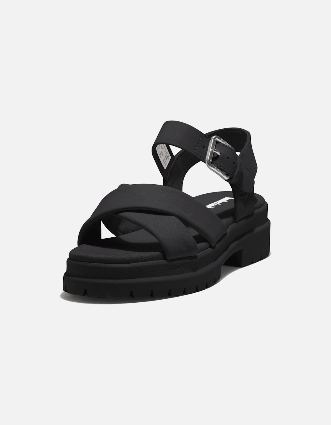 London Vibe Womens Cross Strap Sandals