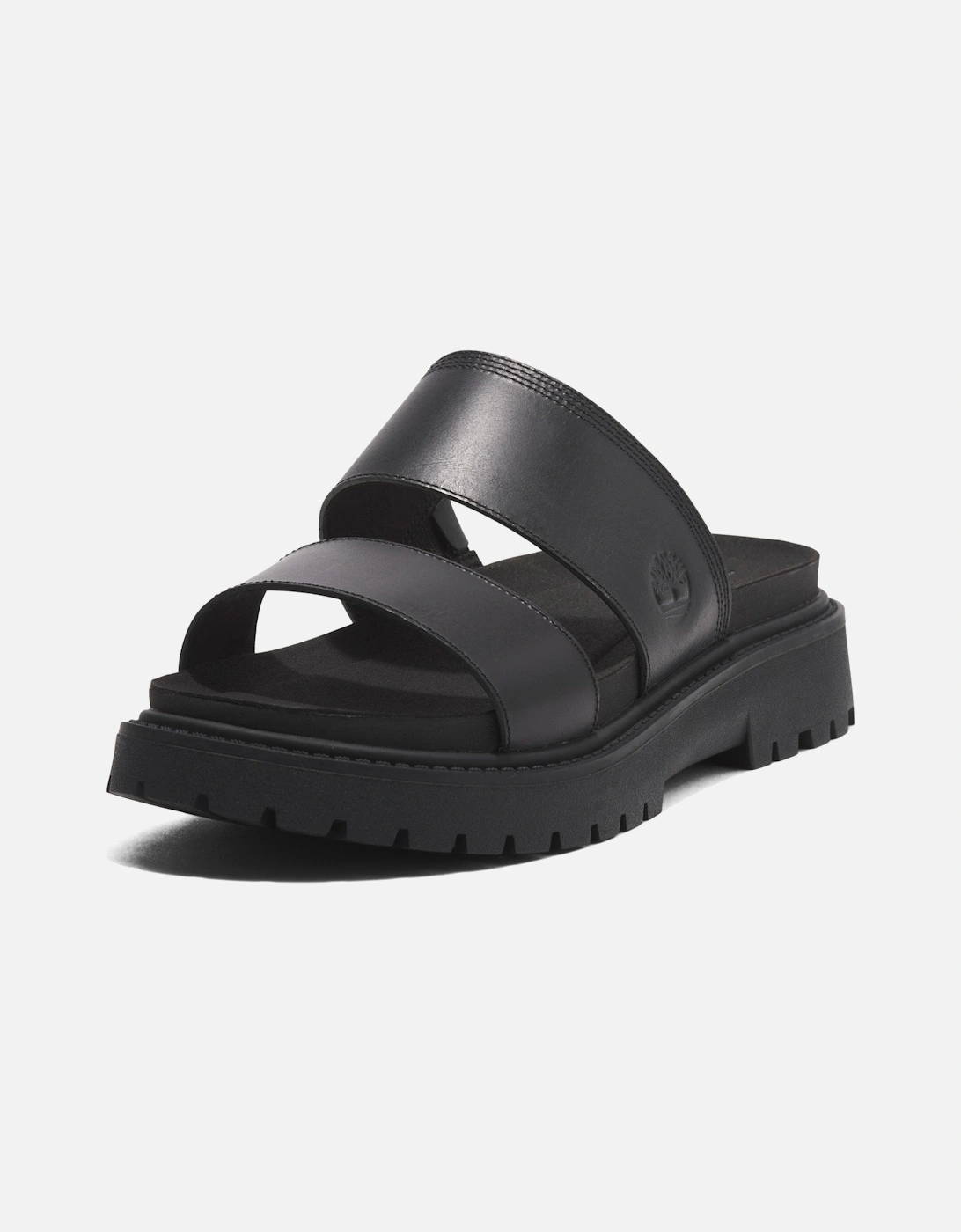 Clairemont Way Womens Leather Sliders