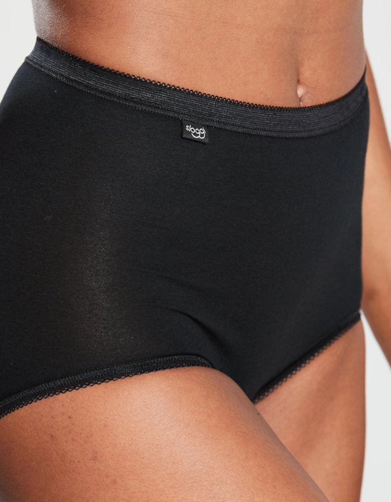 6 Pack Maxi Briefs - Black