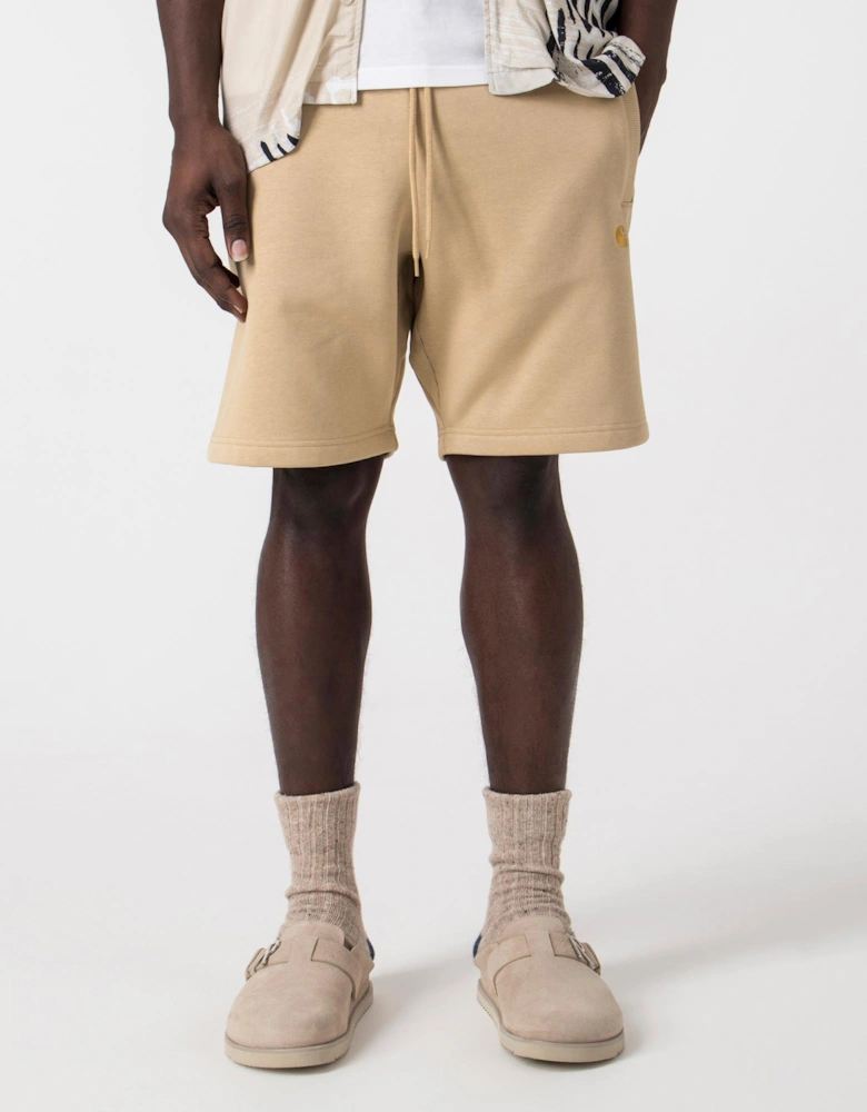 Relaxed Fit Chase Sweat Shorts