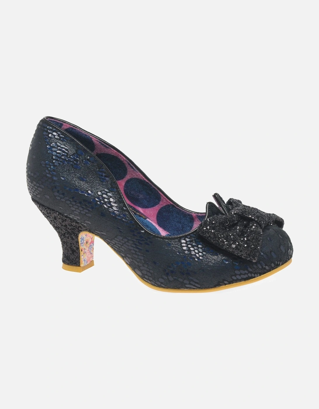 Dazzle Razzle Womens Wide Fit Court Shoes, 10 of 9