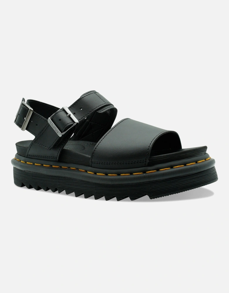 DR. MARTENS Womens Voss Sandals (Black)