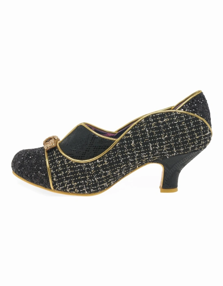Hold Up Womens Wide Fit Court Shoes