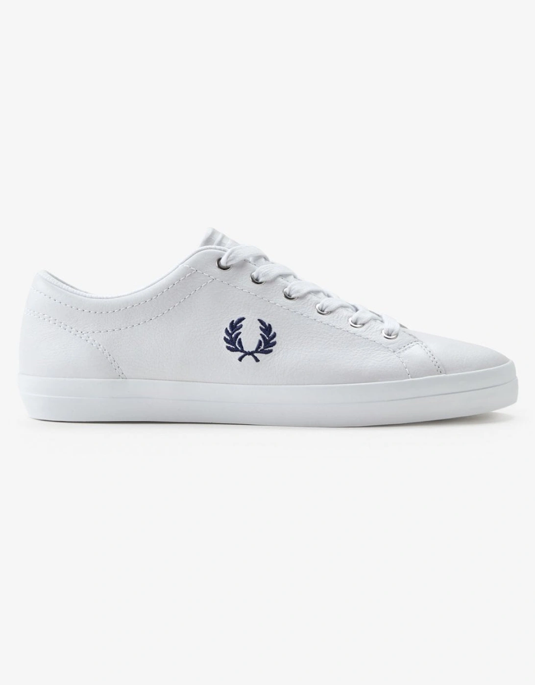 Baseline Mens Leather Trainers, 7 of 6