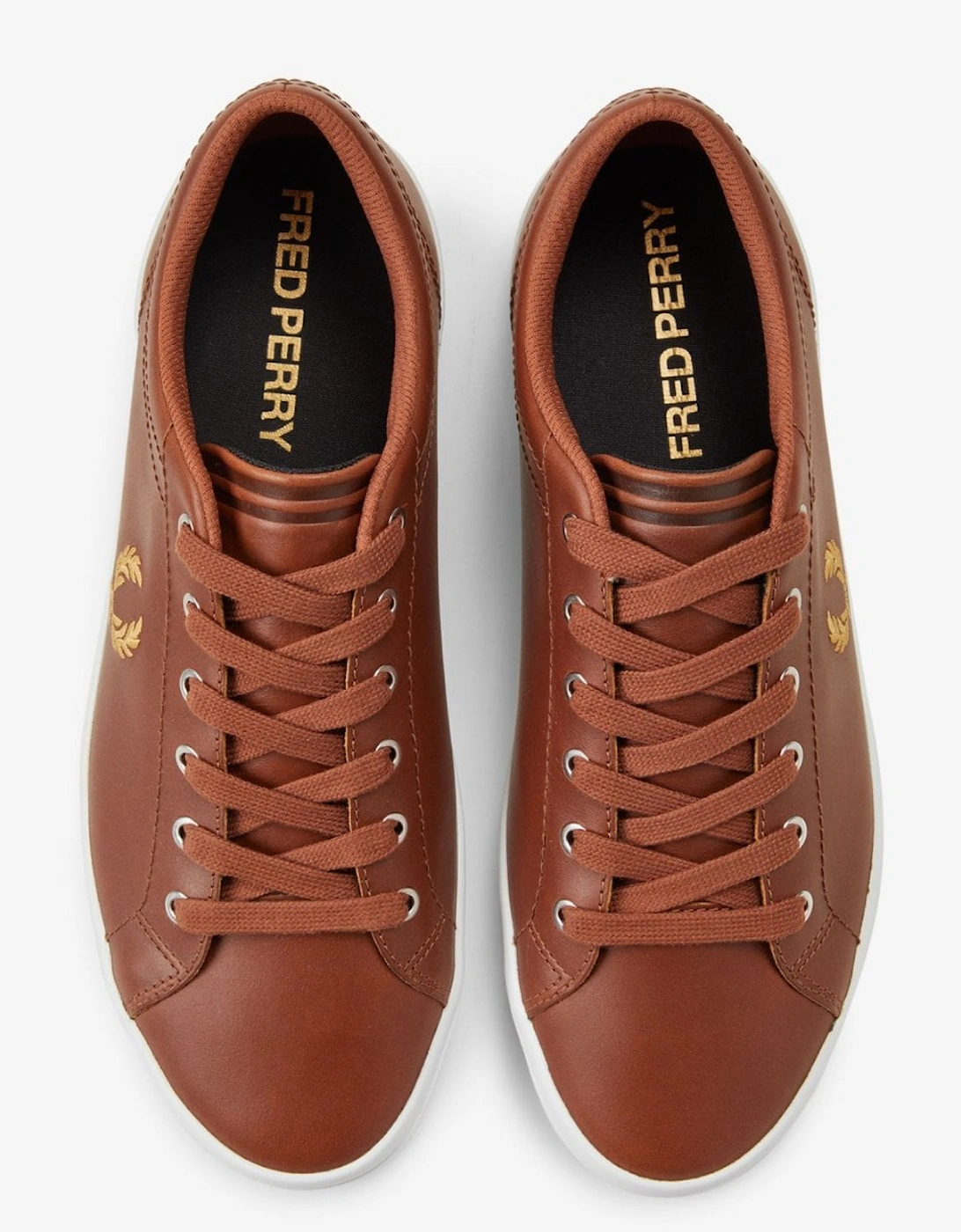 Baseline Mens Leather Trainers