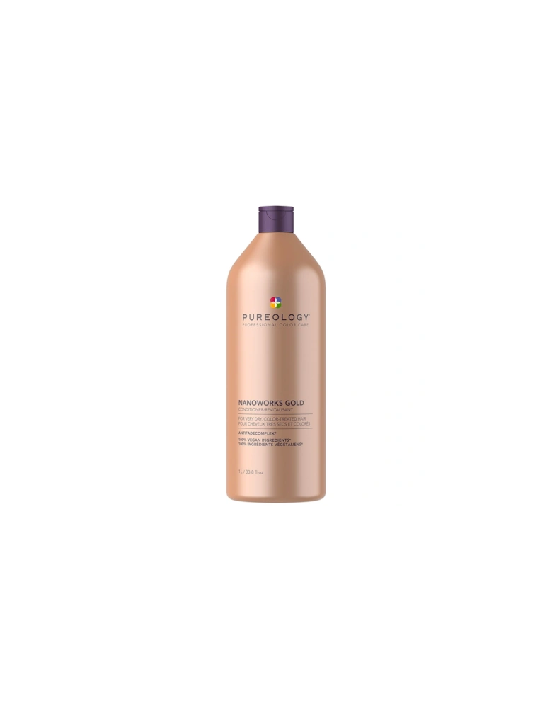 Nanoworks Gold Conditioner For Very Dry, Colour Treated Hair 1000ml