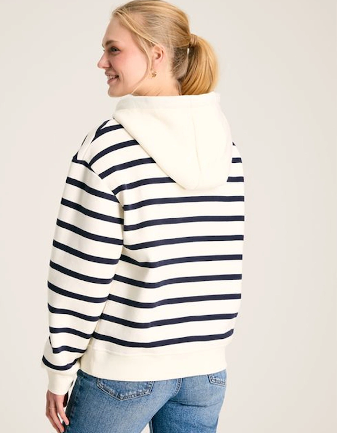 Women's Milbourne Hoodie French Navy Stripe