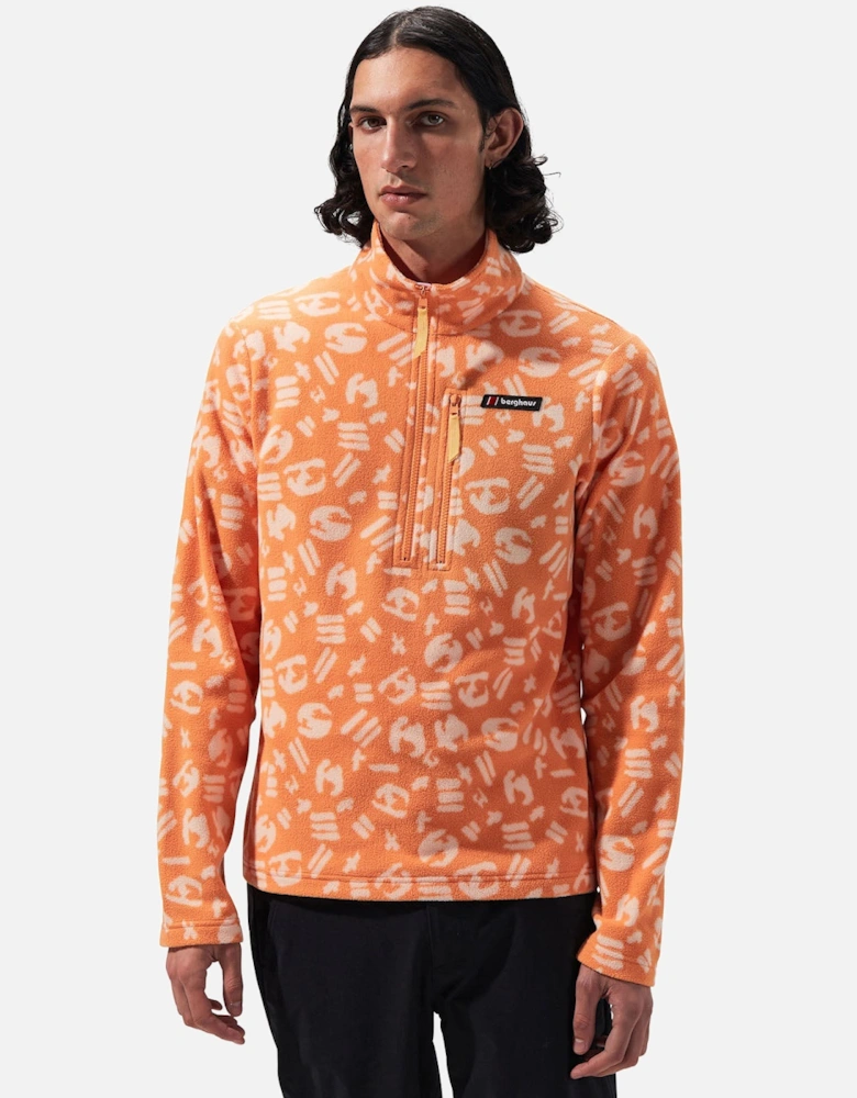 Unisex Prism Printed Trango Half Zip Fleece