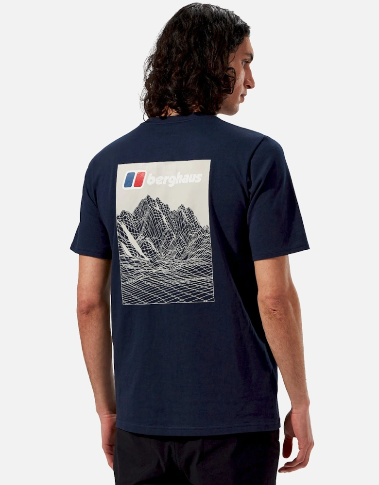 Mens MTN Lineation Crew Neck T-Shirt