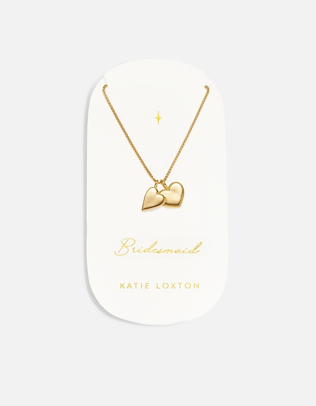 Bridesmaid Charm 18-Karat Gold-Plated Necklace, 2 of 1