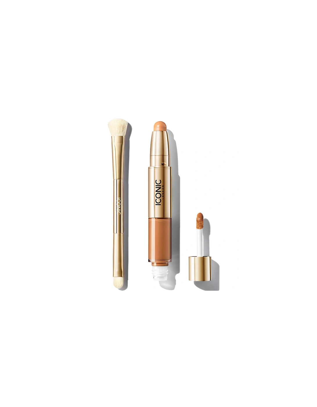 Radiant Concealer and Brush Bundle - Warm Tan, 2 of 1