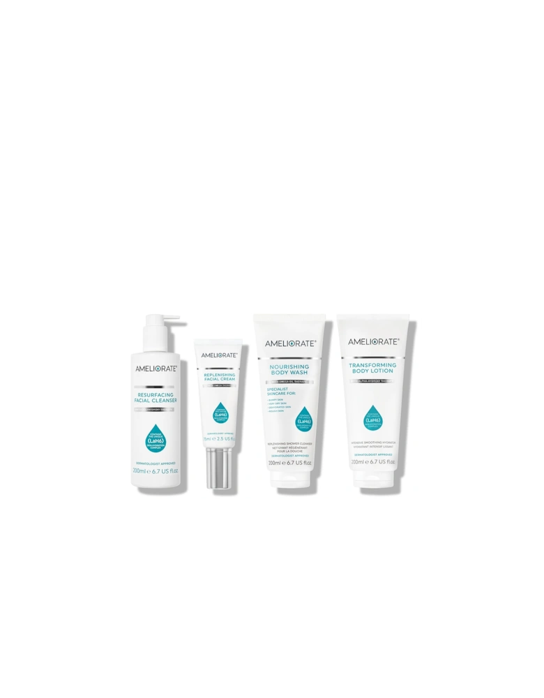 Face & Body Dry Skin Bundle (Worth £80)