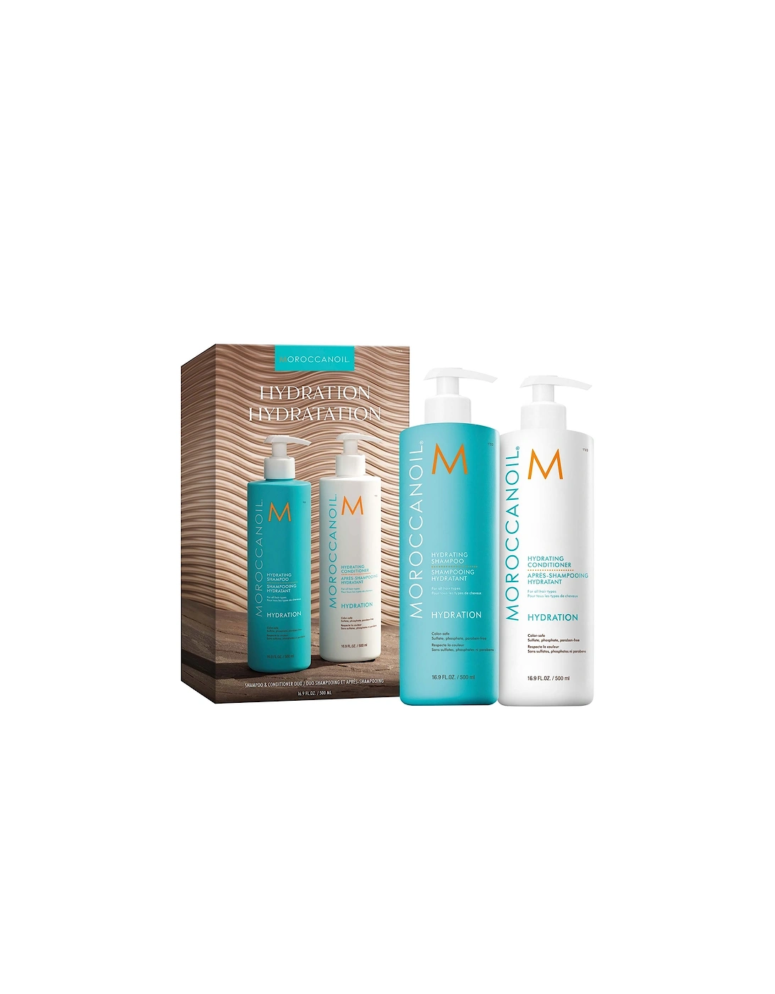 Moroccanoil Hydrating Shampoo and Conditioner Duo 2 x 500ml (Worth £75.40), 2 of 1