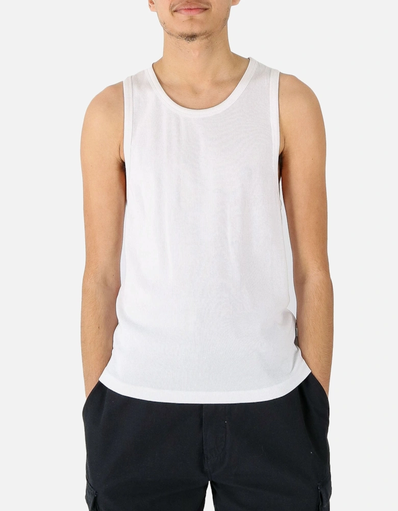 Montague Rib White Vest