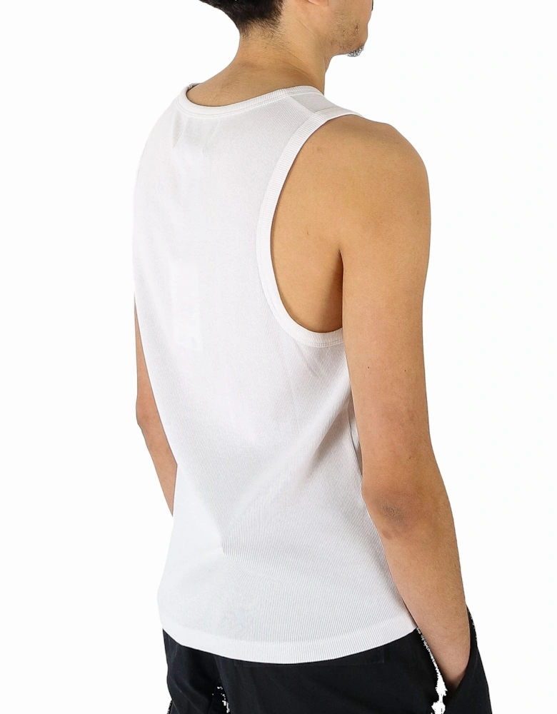 Montague Rib White Vest