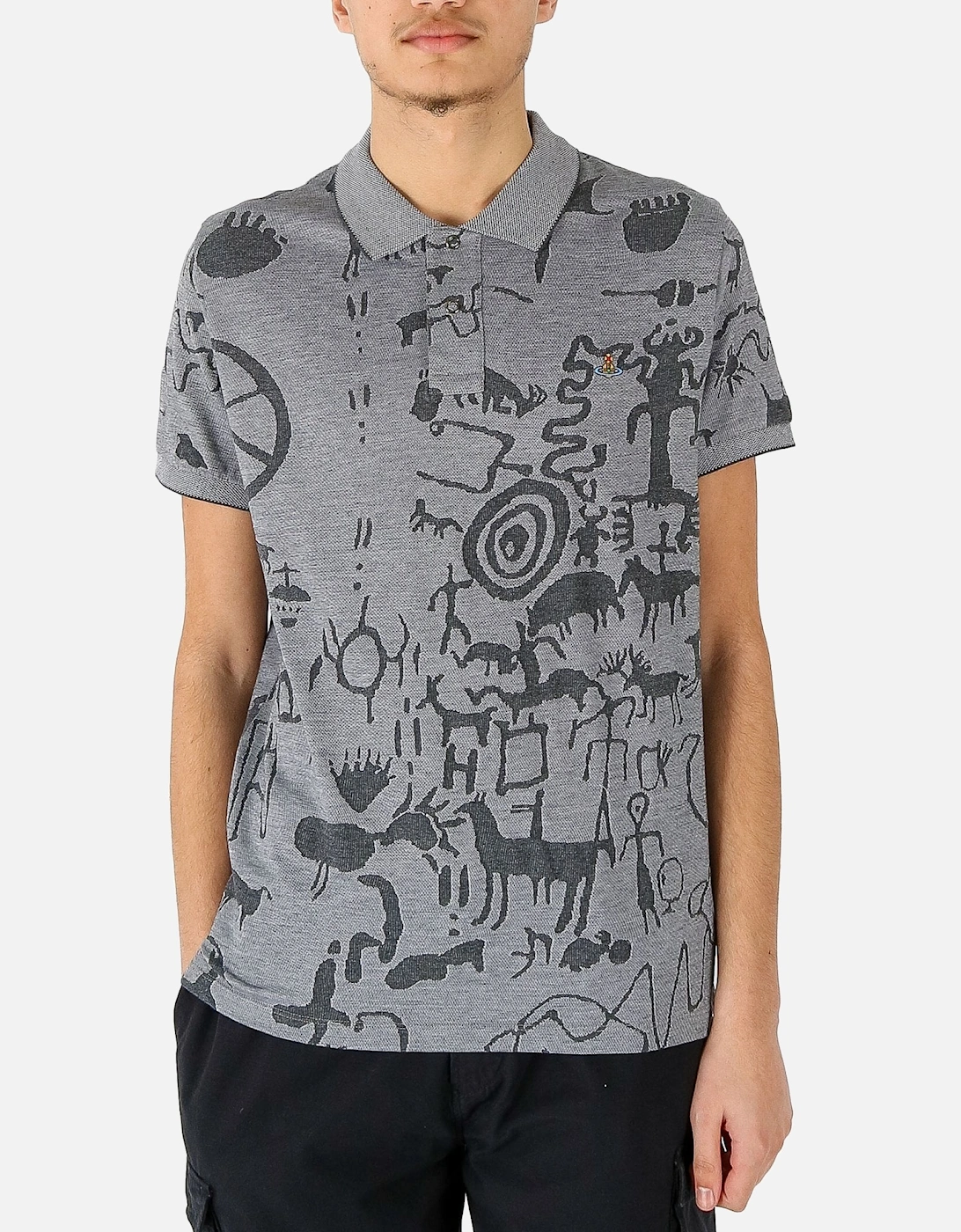 Classic Caveman Grey Polo, 5 of 4