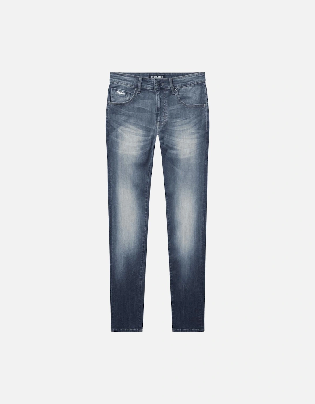 Deniro Slim Fit Active Flex Blue Jeans, 5 of 4