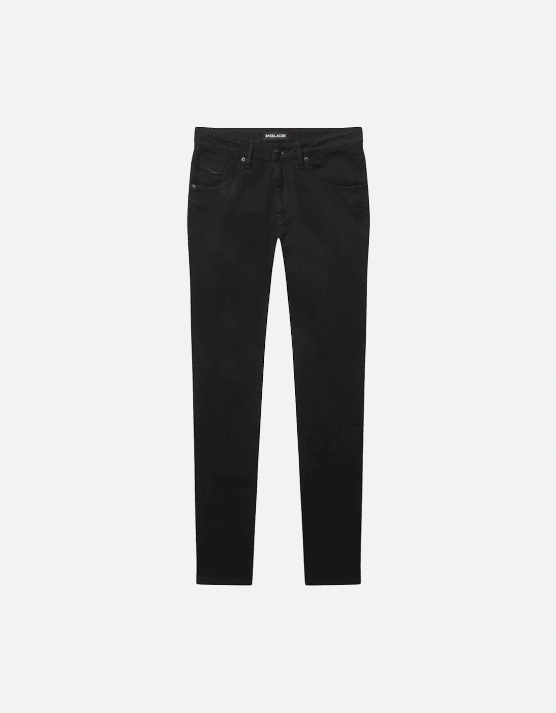 Deniro Slim Fit Active Flex Black Jeans, 5 of 4