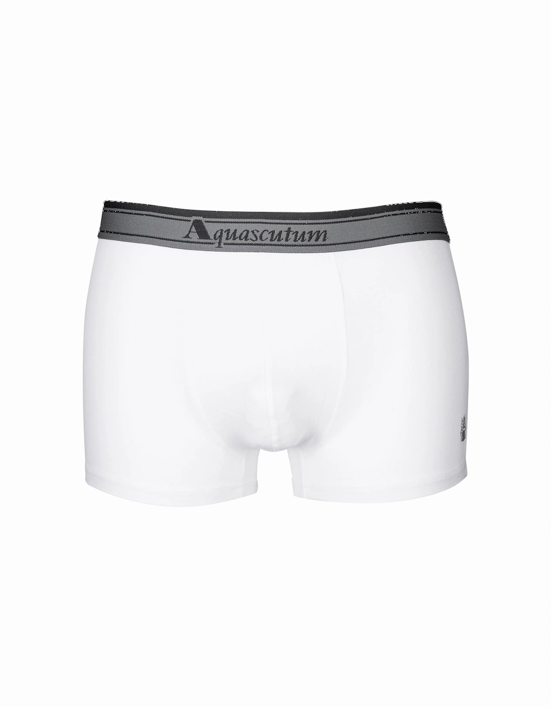 3-Pack Heritage Logo Boxer Trunks, Black/White/Grey