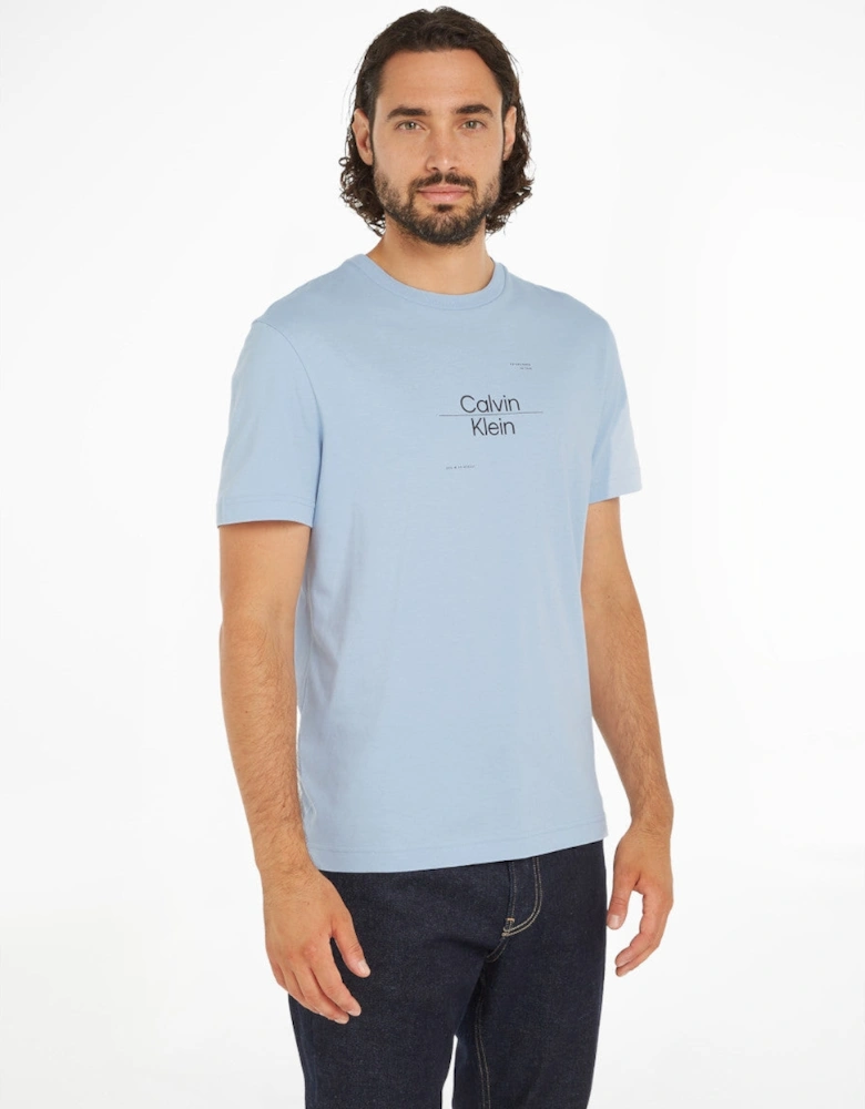 optic Line Logo T-Shirt CGK Kentucky Blue