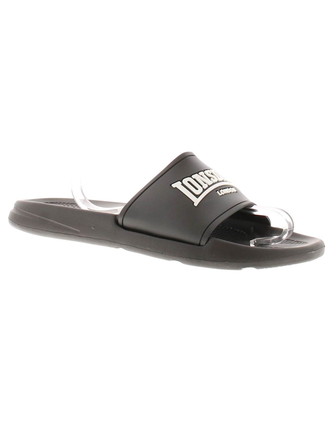Mens Beach Sandals Naples xl Slip On black UK Size, 6 of 5