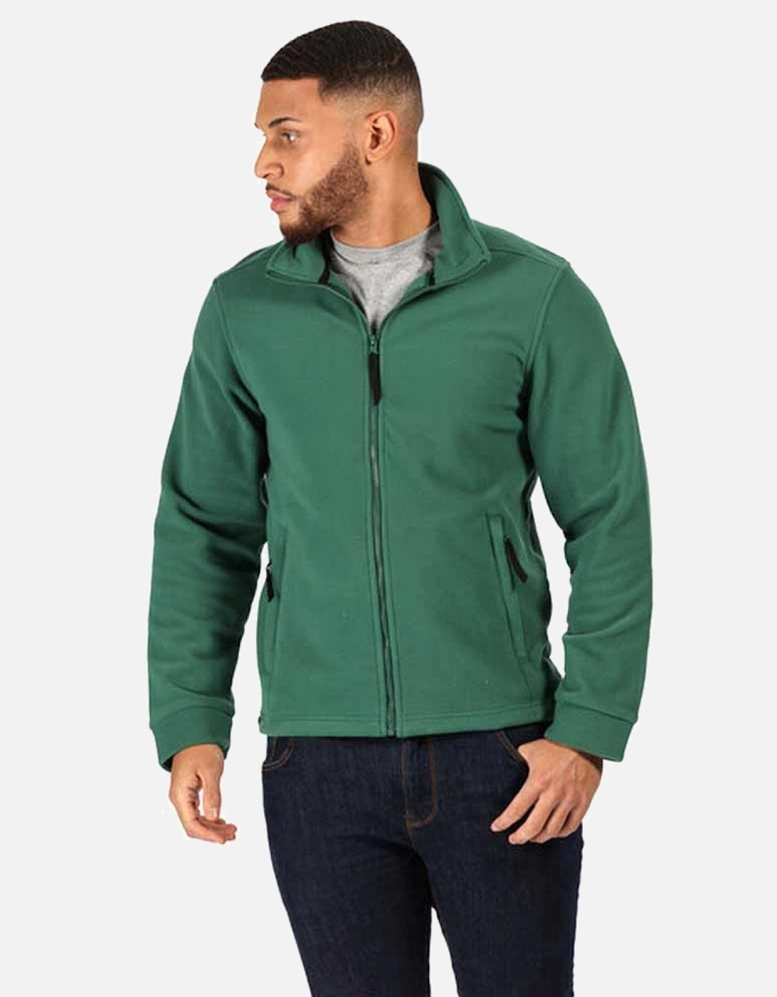 Professional Mens Full Zip Fleece Jacket