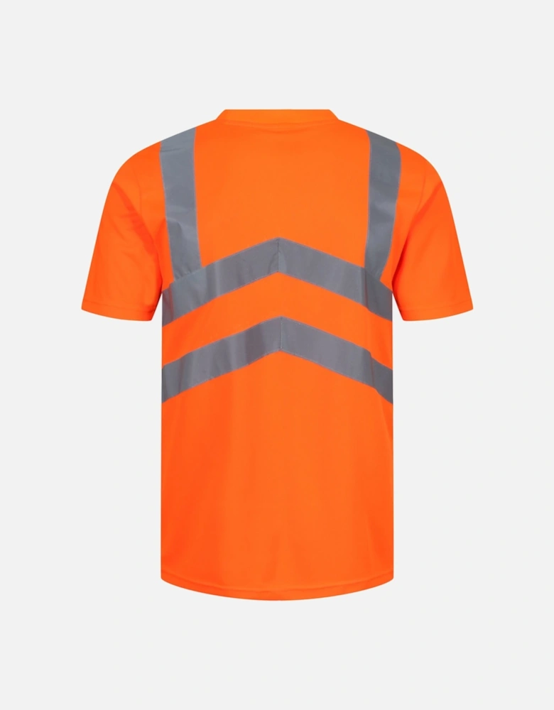 Professional Mens Hi Vis Short Sleeve T Shirt