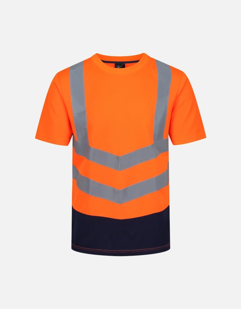 Professional Mens Hi Vis Short Sleeve T Shirt