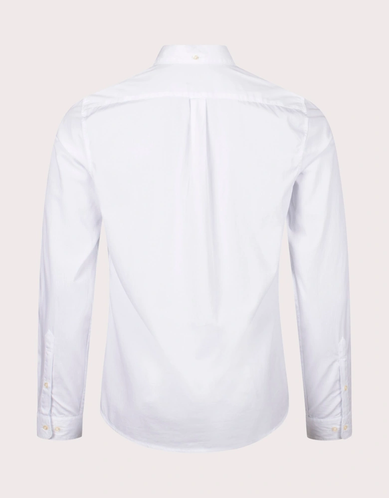 Tonal Crest Poplin Shirt