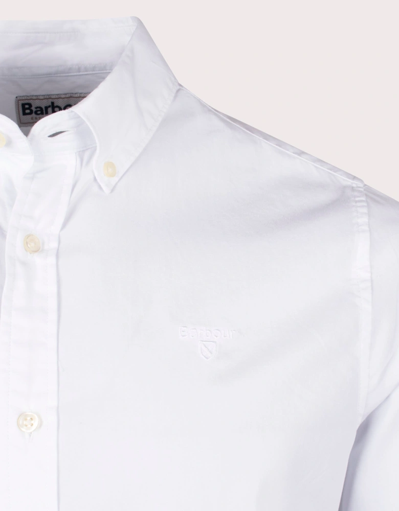 Tonal Crest Poplin Shirt