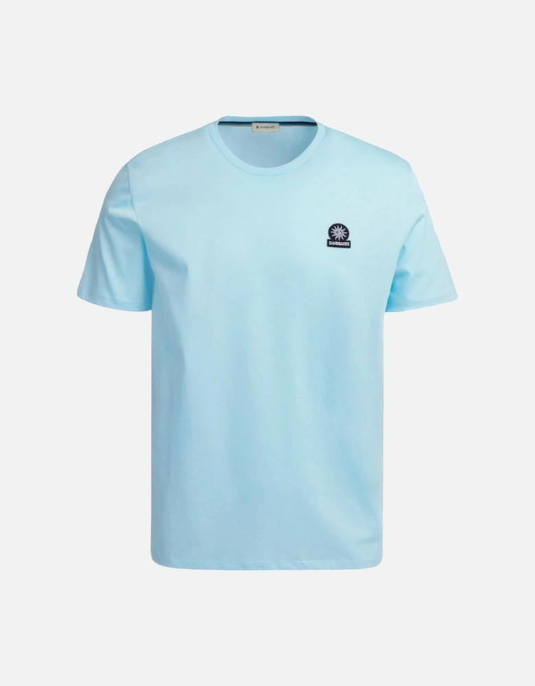 Badge Logo T-Shirt Crystal Blue