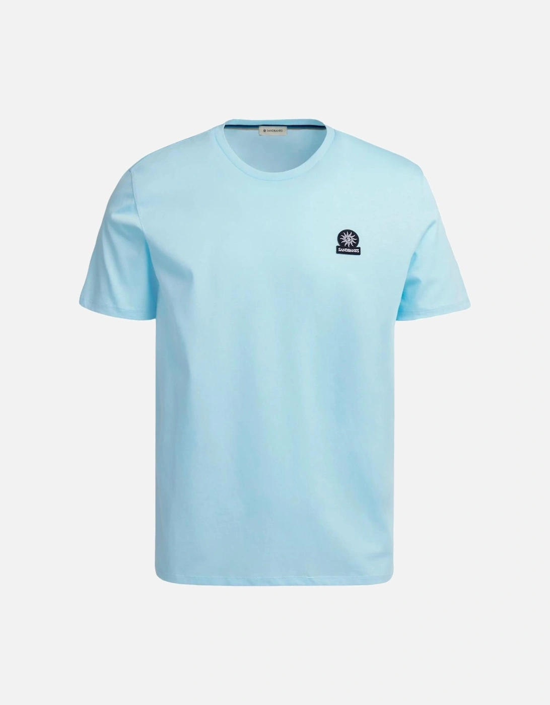Badge Logo T-Shirt Crystal Blue, 5 of 4