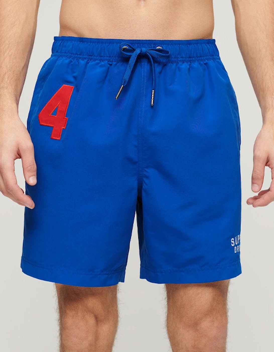 Men's Recycled Polo 17" Swim Short Voltage Blue, 7 of 6