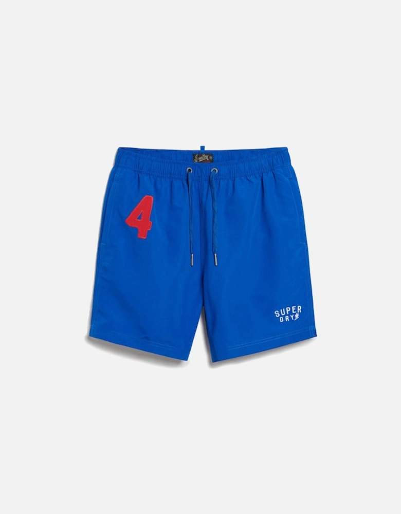 Men's Recycled Polo 17" Swim Short Voltage Blue