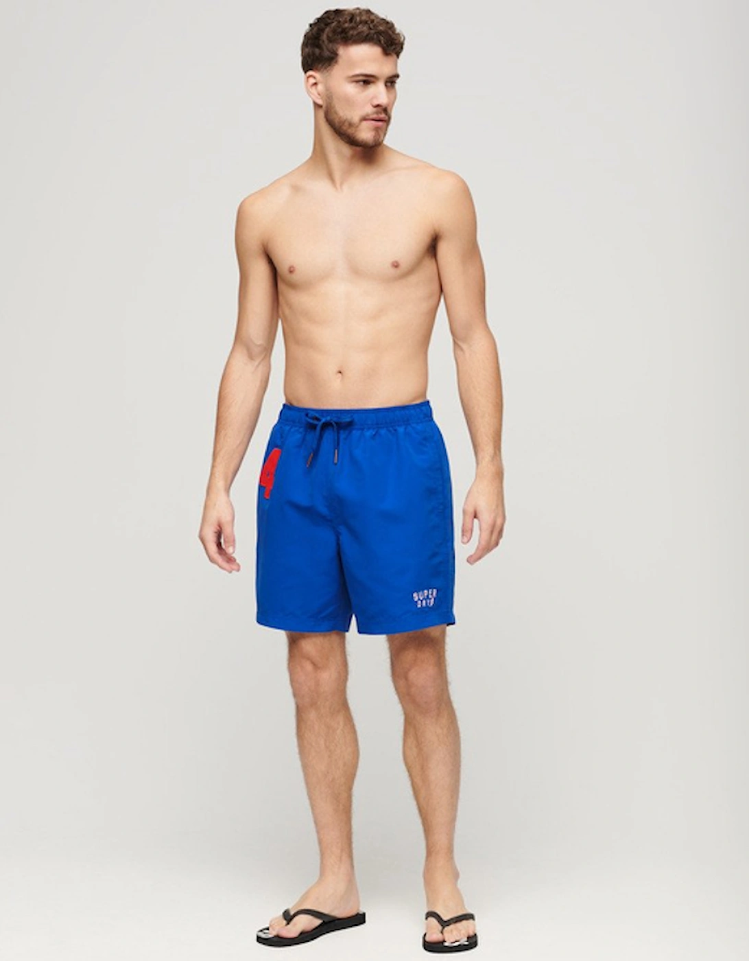 Men's Recycled Polo 17" Swim Short Voltage Blue