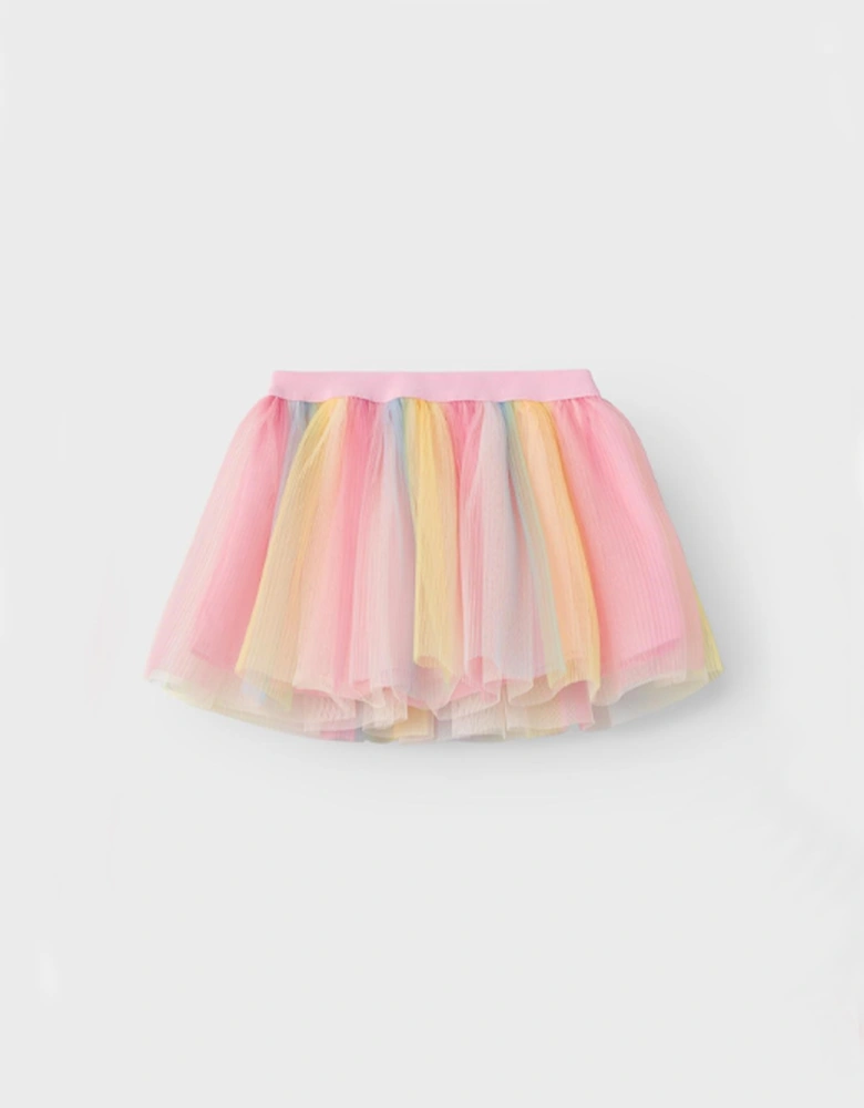 Mini Tulle Skirt Cashmere Rose