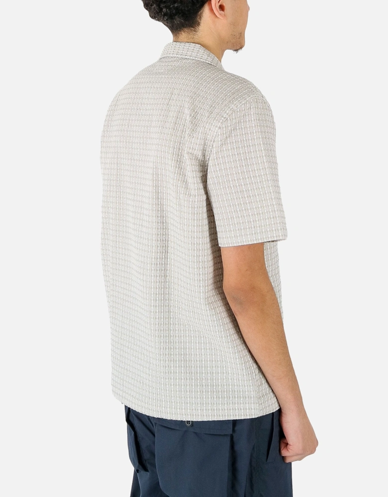 Delso Woven SS Olive Shirt