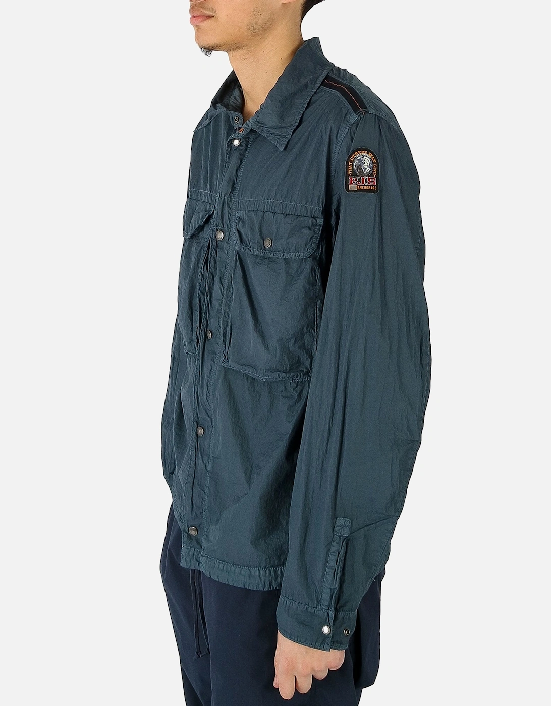 Jannik Navy Overshirt Jacket, 5 of 4