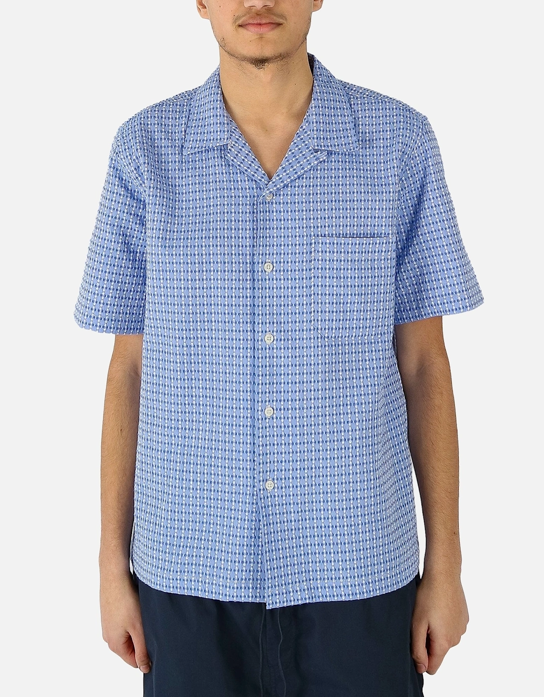 Delos Pattern SS Road Blue Shirt, 5 of 4